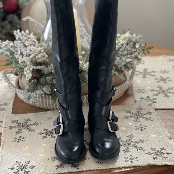 Aldo Leather Tall Boots - Picture 2 of 6